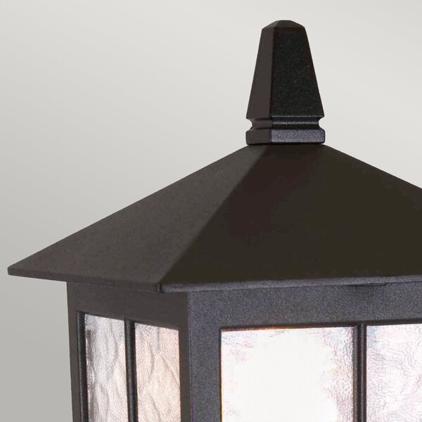 Elstead klasszikus kültéri állólámpa winchester fekete átlátszó IP43 elsbl25-black
