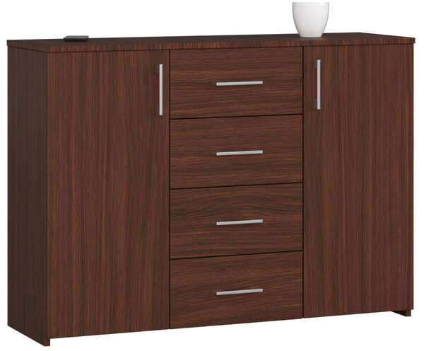 AKORD K45 Klasszikus Komód Laminált Wenge