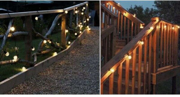 Polifach LED-es kerti Napelemes Fényfüzér 1,8m (P-701) 3db