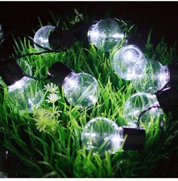 Polifach LED-es kerti Napelemes Fényfüzér 1,8m (P-701) 3db