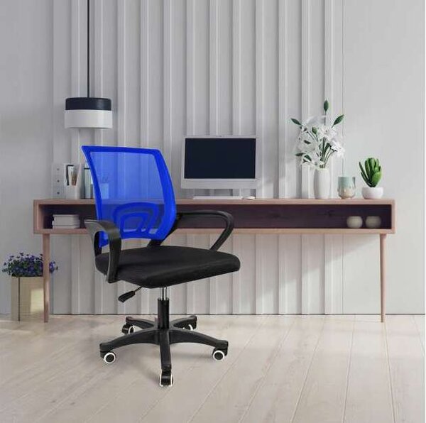 Pepita ergonomikus Irodai Forgószék - kék-fekete