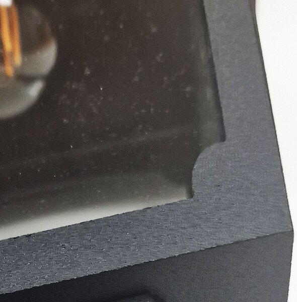 Elstead klasszikus kültéri fali lámpa chapel fekete átlátszó elscpm2-black IP44