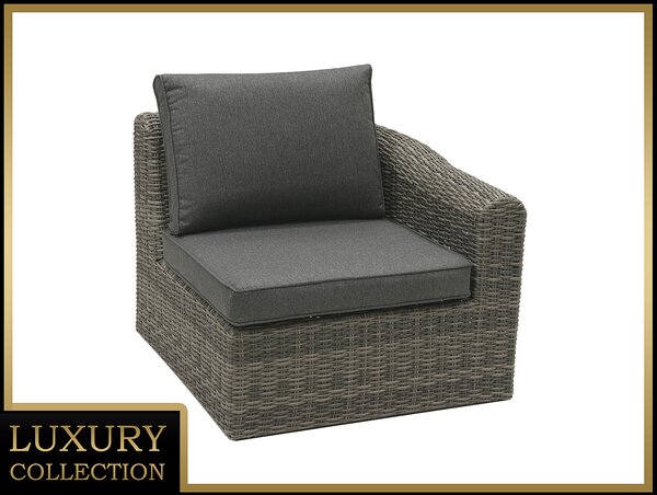 DEOKORK Rattan BAL felmondás BORNEO LUXURY (szürke)