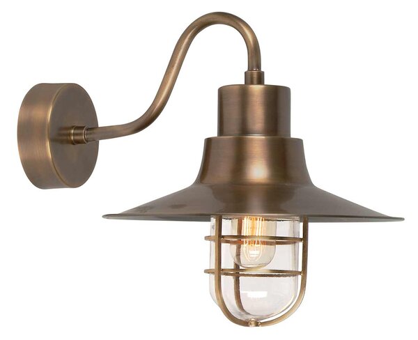 Elstead loft kültéri fali lámpa sheldon sárgaréz elssheldon-br IP44