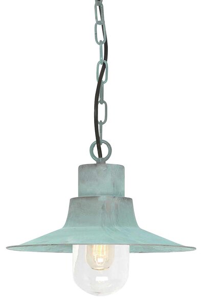 Elstead loft vintage kültéri függeszték sheldon patina zöld elssheldon-ch-v IP44