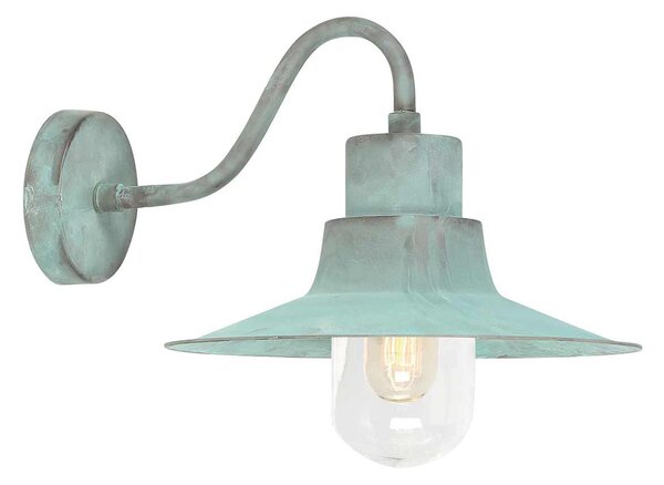 Elstead loft vintage kültéri fali lámpa sheldon patina zöld elssheldon-v IP44