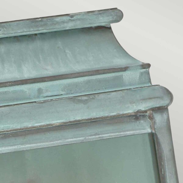 Elstead klasszikus vintage kültéri fali lámpa st martins patina átlátszó zöld elsst-martins-v IP44