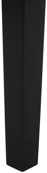 Étkezőasztal GEORGIA Fekete 150 cm 90 cm Keményfa