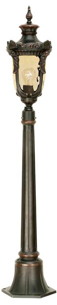 Elstead klasszikus kültéri állólámpa philadelphia borostyán antik bronz elsph4-m-ob IP44