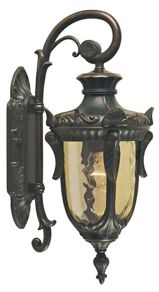 Elstead klasszikus kültéri fali lámpa philadelphia borostyán antik bronz elsph2-s-ob IP44