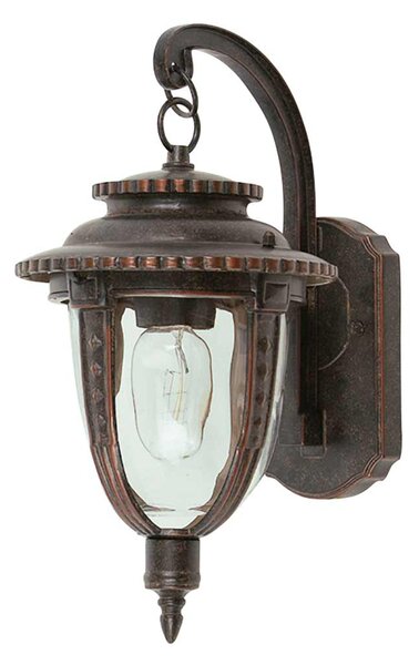 Elstead klasszikus kültéri fali lámpa st. Louis antik bronz elsstl2-m-wb IP44
