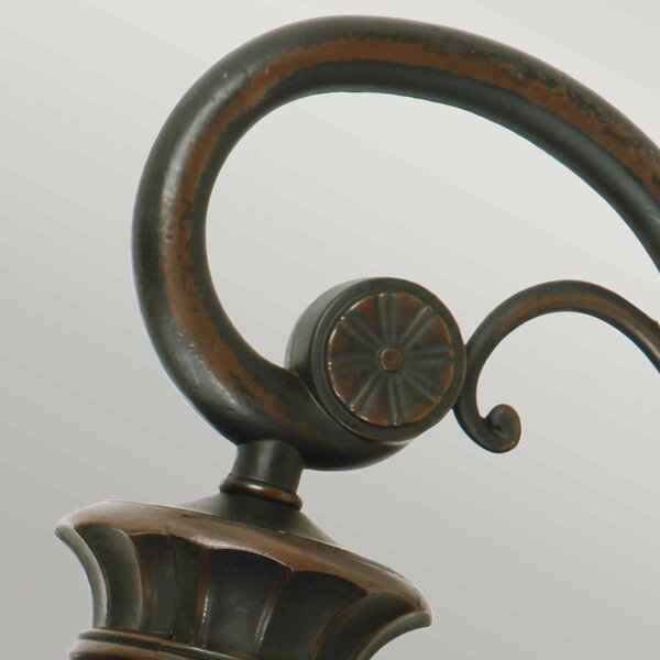Elstead klasszikus kültéri fali lámpa philadelphia borostyán antik bronz elsph2-l-ob IP44