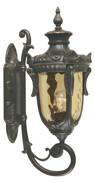 Elstead klasszikus kültéri fali lámpa philadelphia borostyán antik bronz elsph1-m-ob IP44