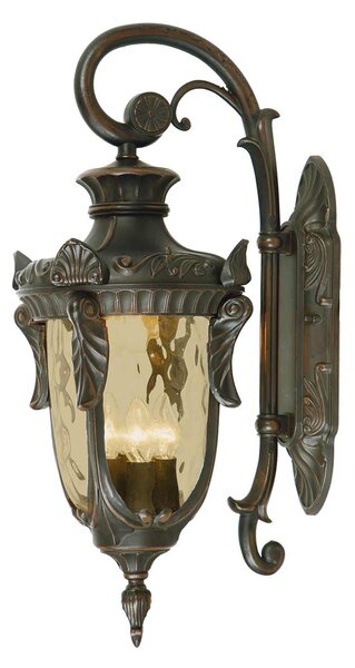 Elstead klasszikus kültéri fali lámpa philadelphia borostyán antik bronz elsph2-l-ob IP44