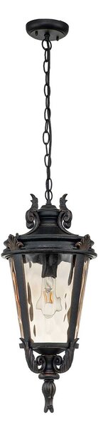 Elstead klasszikus kültéri függeszték baltimore borostyán antik bronz elsbt8-l