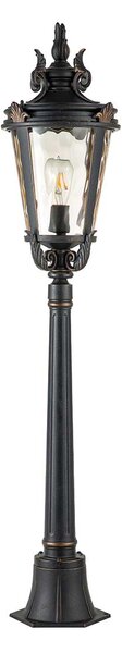 Elstead klasszikus kültéri állólámpa baltimore borostyán antik bronz elsbt4-m IP44