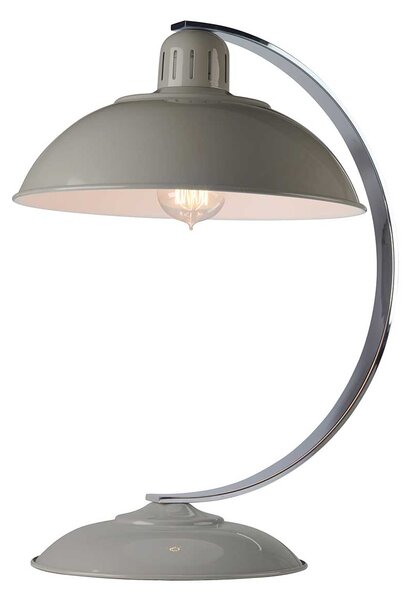 Elstead modern skandináv asztali lámpa franklin króm szürke elsfranklin-grey