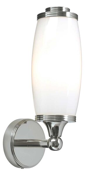 Elstead glamour klasszikus fali lámpa eliot fehér króm elsbath-eliot1-pc IP44