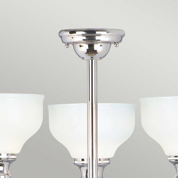 Elstead glamour klasszikus fürdőszobai lámpa cheadle fehér króm elsbath-cd3 IP44