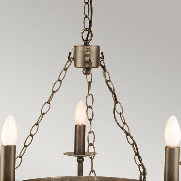 Elstead klasszikus vintage csillár cromwell antik bronz elscw5-old-brz