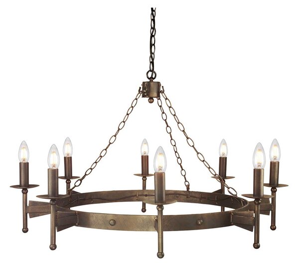 Elstead klasszikus vintage csillár cromwell antik bronz elscw8-old-brz