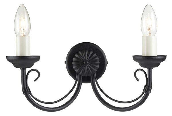 Elstead klasszikus fali lámpa chartwell fekete elsch2-black