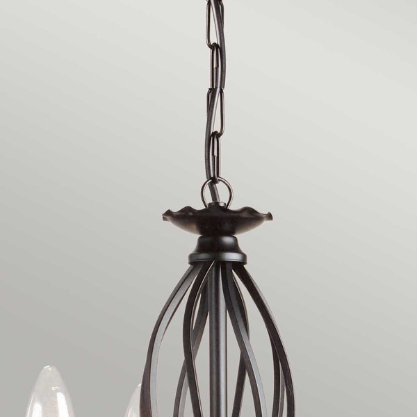 Elstead klasszikus csillár artisan fekete elsart3-black