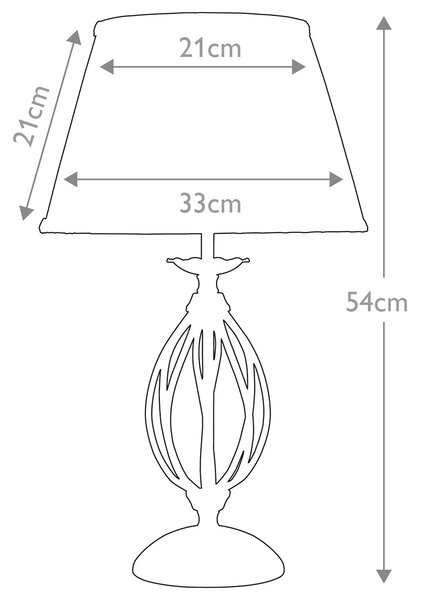 Elstead klasszikus asztali lámpa artisan fehér fekete elsart-tl-black