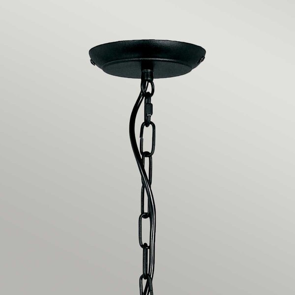 Elstead klasszikus csillár artisan fekete elsart5-black