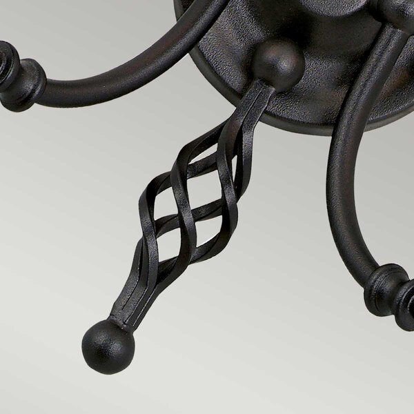 Elstead klasszikus fali lámpa artisan fekete elsart2-black
