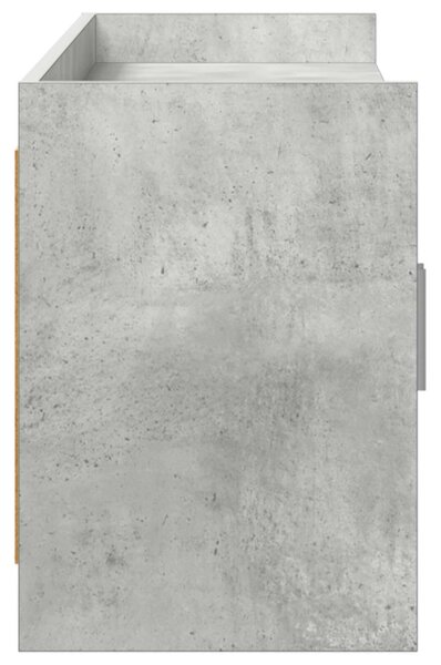 VidaXL TV szekrény 168 x 33 x 47 cm Betonszürke Szerelt Fa