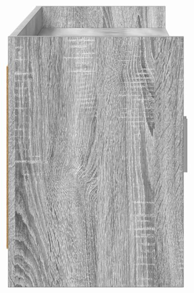 VidaXL TV szekrény 168 x 33 x 47 cm Szürke Sonoma Szerelt Fa