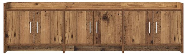 VidaXL TV szekrény 168 x 33 x 47 cm Antik Fa Szerelt Fa
