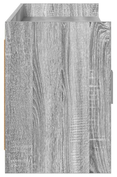 VidaXL TV szekrény 168 x 33 x 47 cm Szürke Sonoma Szerelt Fa