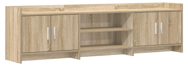 VidaXL TV szekrény 168 x 33 x 47 cm Sonoma Tölgy Szerelt Fa