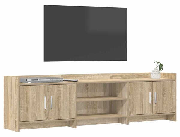 VidaXL TV szekrény 168 x 33 x 47 cm Sonoma Tölgy Szerelt Fa