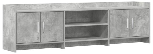 VidaXL TV szekrény 168 x 33 x 47 cm Betonszürke Szerelt Fa
