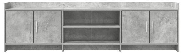 VidaXL TV szekrény 168 x 33 x 47 cm Betonszürke Szerelt Fa