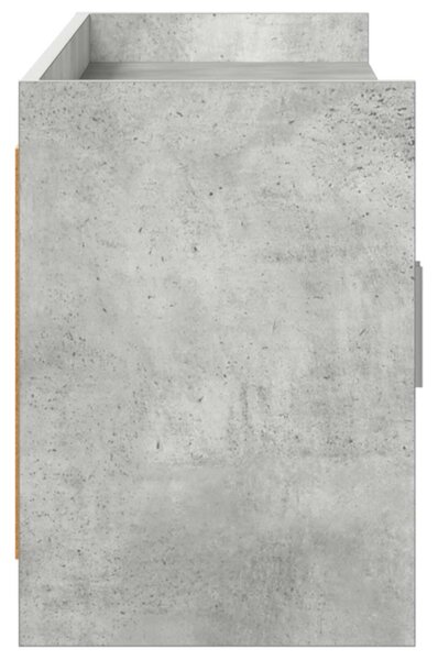 VidaXL TV szekrény 168 x 33 x 47 cm Betonszürke Szerelt Fa