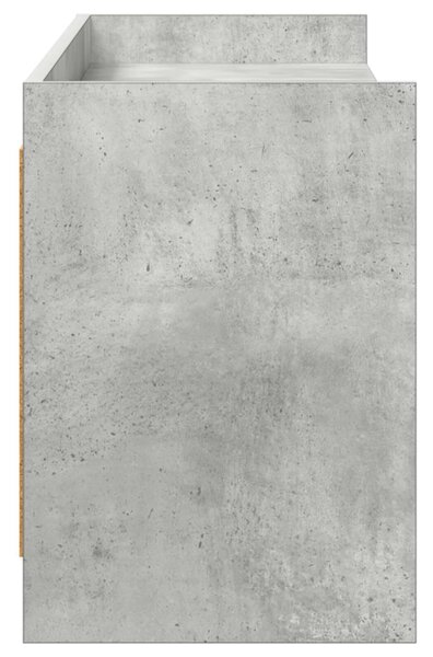 VidaXL TV szekrény 168 x 33 x 47 cm Betonszürke Szerelt Fa