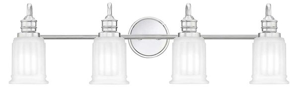 Quoizel klasszikus tükör világítás swell króm elsqz-swell4-pc-bath IP44