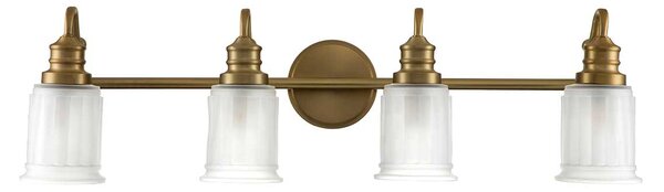 Quoizel klasszikus tükör világítás swell sárgaréz elsqz-swell4-bb-bath IP44