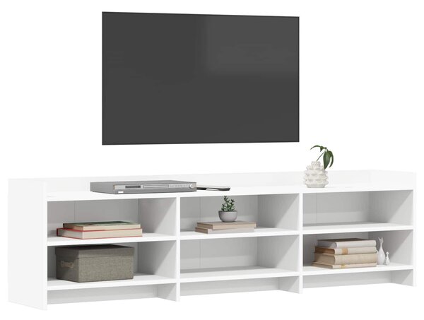 VidaXL TV szekrény 168 x 33 x 47 cm Fehér Szerelt Fa
