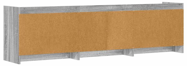 VidaXL TV szekrény 168 x 33 x 47 cm Szürke Sonoma Szerelt Fa