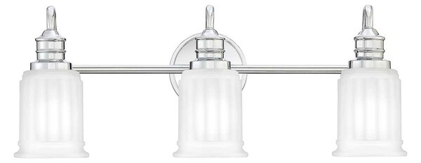 Quoizel klasszikus tükör világítás swell króm elsqz-swell3-pc-bath IP44