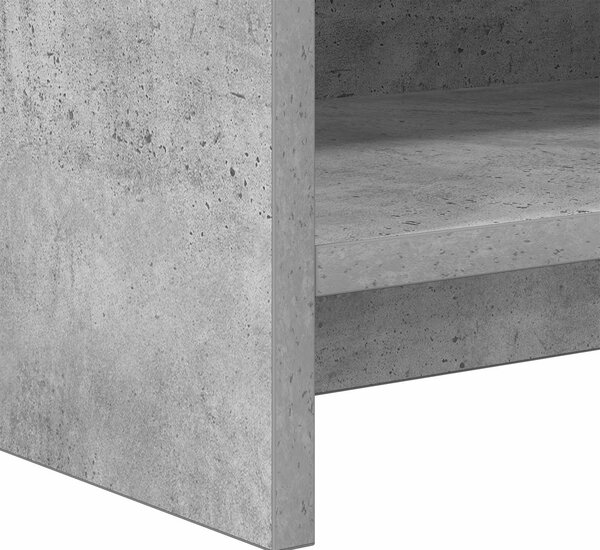 VidaXL TV szekrény 168 x 33 x 47 cm Betonszürke Szerelt Fa