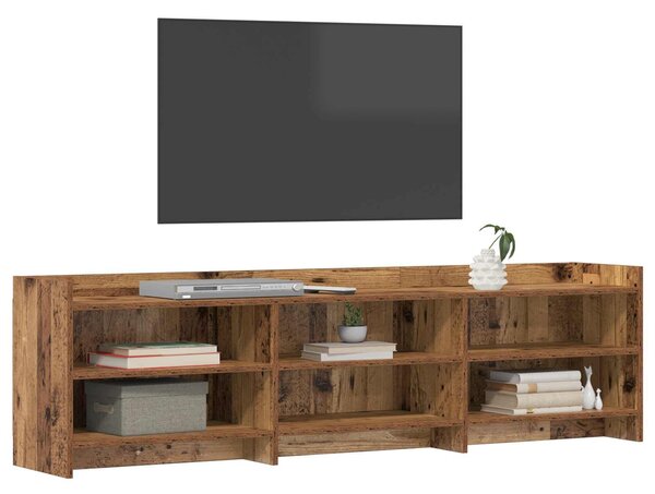 VidaXL TV szekrény 168 x 33 x 47 cm Antik Fa Szerelt Fa
