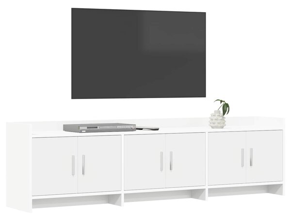 VidaXL TV szekrény 168 x 33 x 47 cm Fehér Szerelt Fa