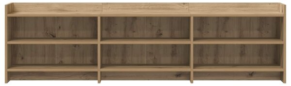VidaXL TV szekrény 168 x 33 x 47 cm Kézműves Tölgy Szerelt Fa