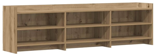 VidaXL TV szekrény 168 x 33 x 47 cm Kézműves Tölgy Szerelt Fa